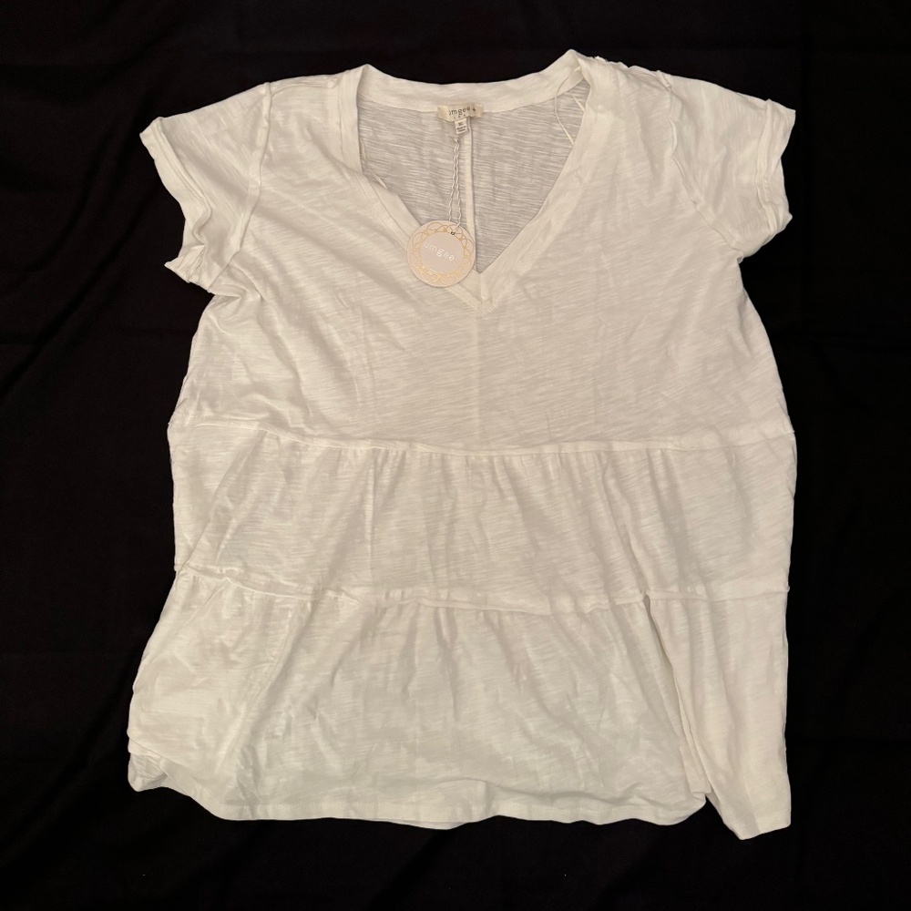 Umgee Darla Top 1XL NWT Babydoll style